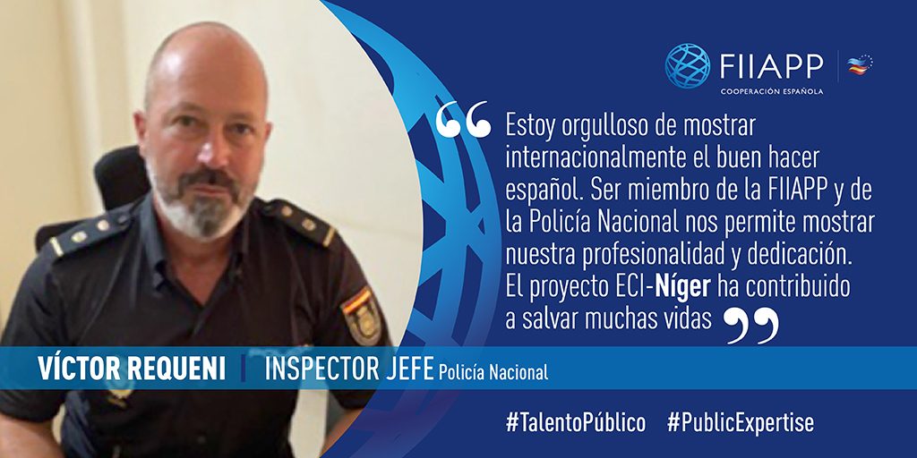 Víctor Requeni, Inspector jefe policía nacional - TalentoPúblico