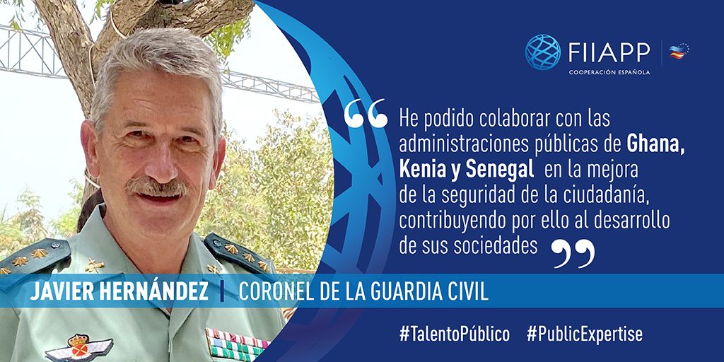 Javier Hernández coronel de la guardia civil #TalentoPúblico